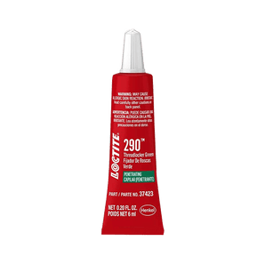 Loctite 290 Threadlocker: Medium-Strength, High-Temp - 6 ml Tube
