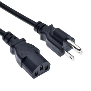 AC Power Cord 3 Prong IEC C13 Power Supply Lead Extension Cable