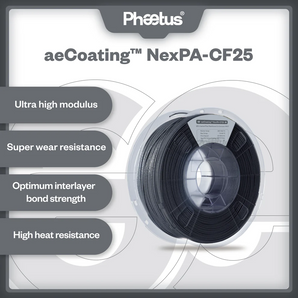 Phaetus aeCoating™ NexPA-CF25 Filament