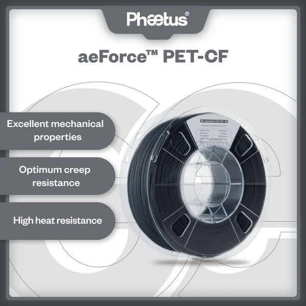 Phaetus aeForce™ PET-CF Filament 1kg Spool