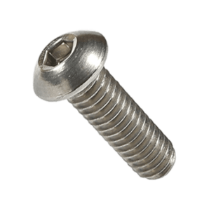 M3-0.5 ISO 7380 A2 / 18-8 Stainless Steel Button Head Hex Drive Screws