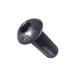 M3-0.5 ISO 7380 Black Oxide Coated Alloy Steel Button Head Hex Drive Screws