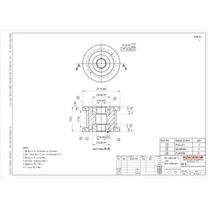 20T Idler Bore 5mm Width 6mm by Runice