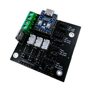TinyFan Board by Gi7mo with RP2040 Pre-Flashed