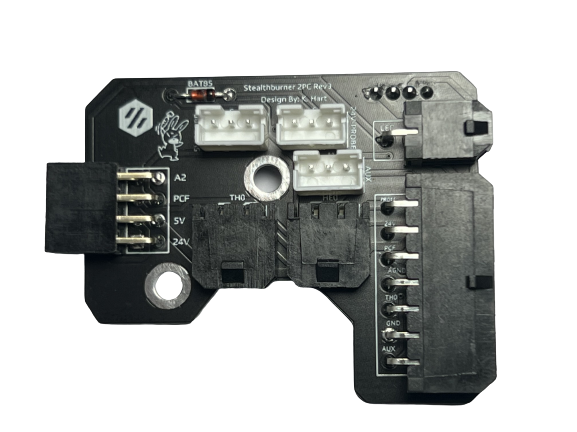 Stealthburner Two-Piece Toolhead Board by K. Hart With 5v Out